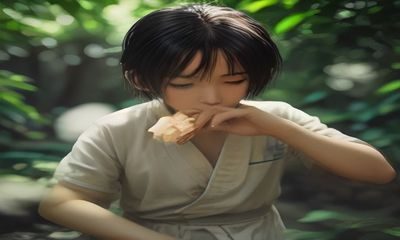 豆包网页版入口官网 豆包AI写作辅助功能界面，用户正在输入长文润色请求，右侧实时显示优化后的段落